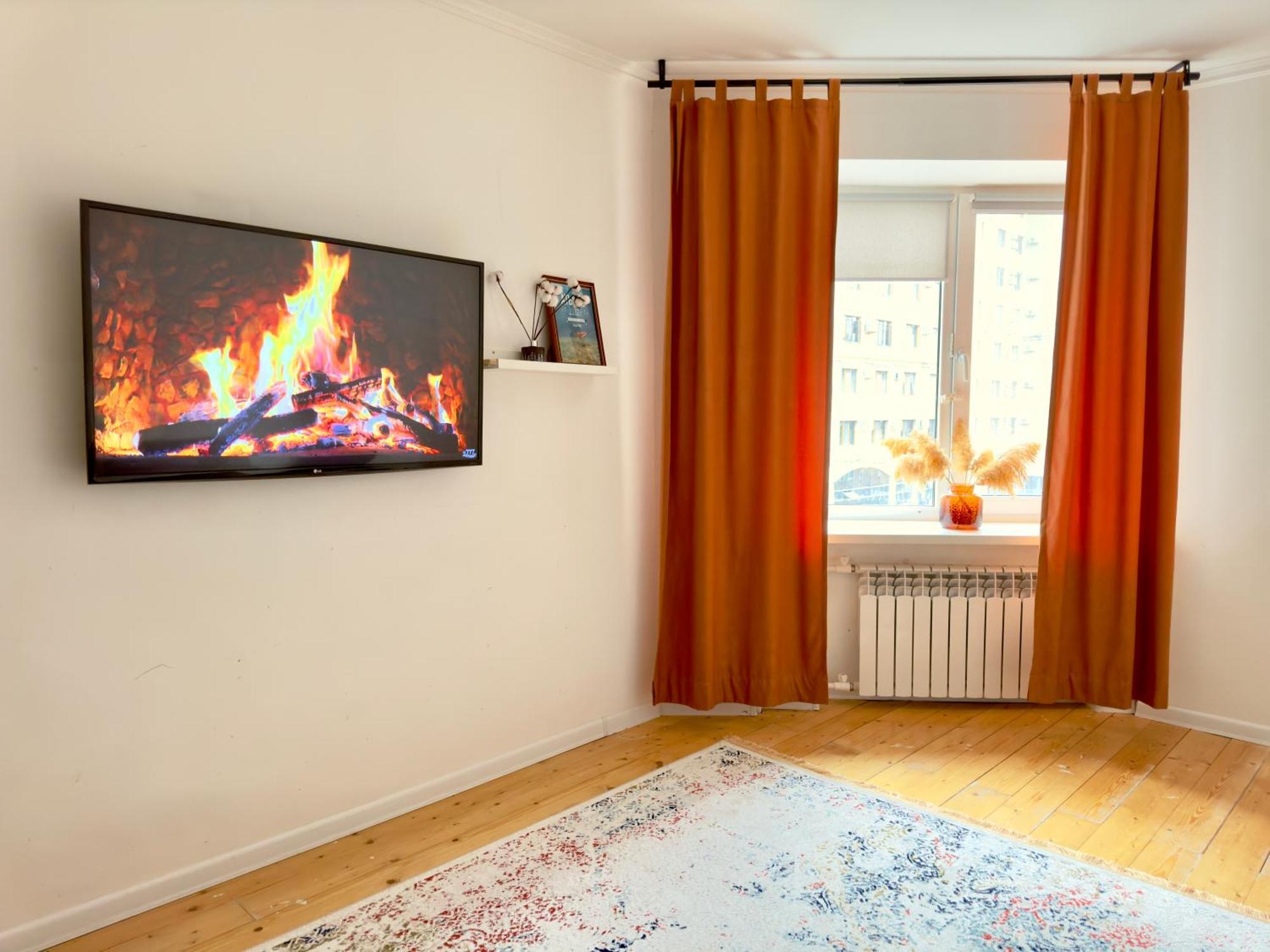 Двушка Около Академии Scandinavian Style Атырау Экстерьер фото